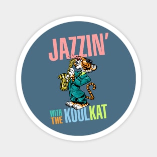 Jazzin' With The Kool Kat Magnet